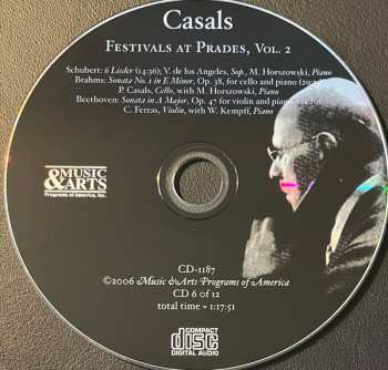 12CD/Zestaw pudełkowy Pablo Casals: Casals Festivals At Prades, Vol. 2 
