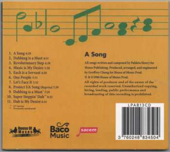 CD Pablo Moses: A Song