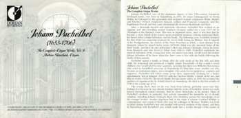 CD Johann Pachelbel: The Complete Organ Works Volume 6