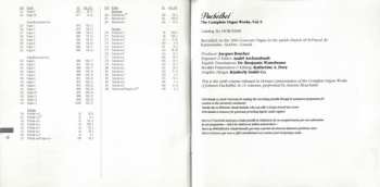 CD Johann Pachelbel: The Complete Organ Works Volume 6