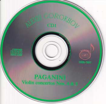 3CD Niccolò Paganini: Six Violin Concertos