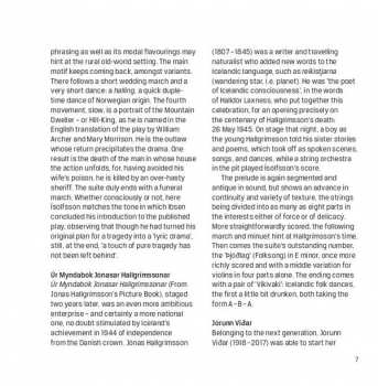 SACD Iceland Symphony Orchestra: Icelandic Works For The Stage