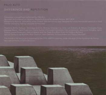 CD Palo Alto: Difference And Repetition (A Musical Evocation Of Gilles Deleuze)