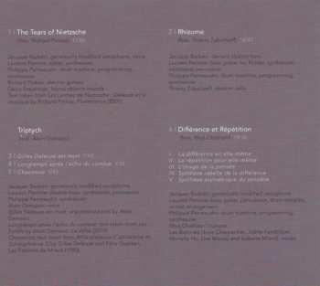 CD Palo Alto: Difference And Repetition (A Musical Evocation Of Gilles Deleuze)