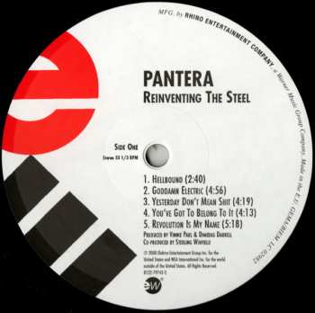 LP Pantera: Reinventing The Steel