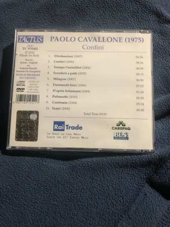 CD/DVD Paolo Cavallone: Confini