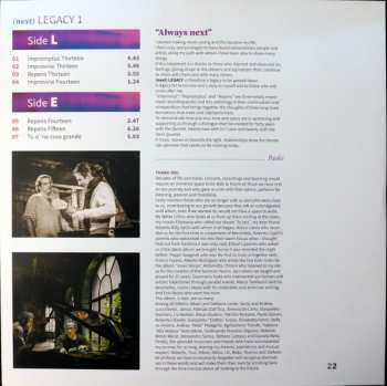 3LP Paolo Fresu: (next) Legacy CLR | NUM