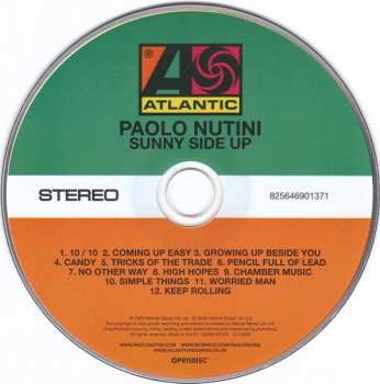 CD Paolo Nutini: Sunny Side Up