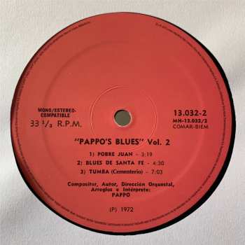LP Pappo's Blues: Pappo's Blues Vol. 2