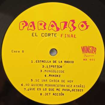 LP/CD Paraiso: El Corte Final
