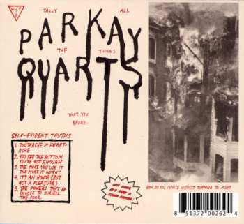 2CD/Zestaw pudełkowy Parquet Courts: Light Up Gold / Tally All The Things That You Broke