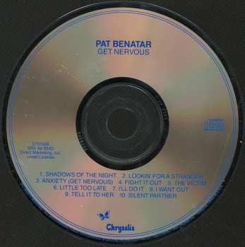 CD Pat Benatar: Get Nervous