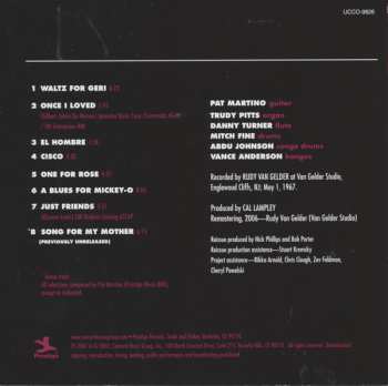 CD Pat Martino: El Hombre LTD