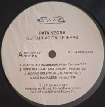 LP Pata Negra: Guitarras Callejeras