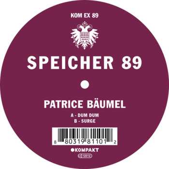 Album Patrice Bäumel: Speicher 89