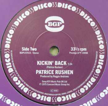 SP Patrice Rushen: Haw-Right Now / Kickin' Back