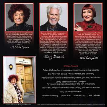 LP Patricia Quinn: The Rocky Horror Show: Like You've Never Heard It Before