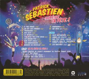 CD/DVD/Zestaw pudełkowy Patrick Sébastien: Ça Va Être Ta Fête LTD