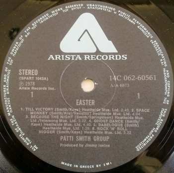 LP Patti Smith Group: Easter