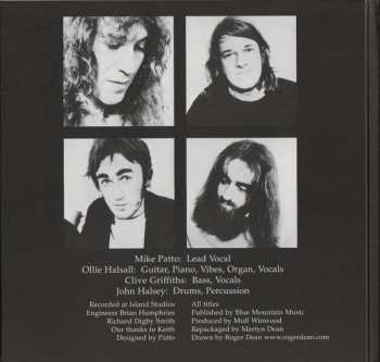 CD Patto: Hold Your Fire