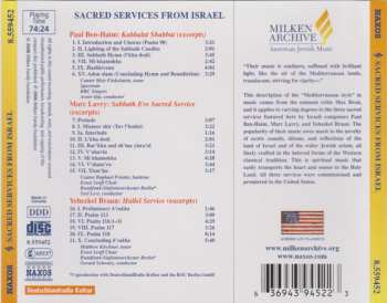 CD Paul Ben-Haim: Sacred Services From Israel