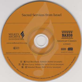 CD Paul Ben-Haim: Sacred Services From Israel