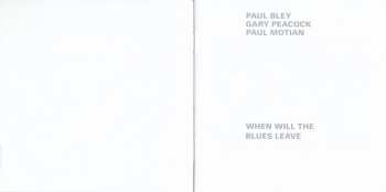 CD Paul Motian: When Will The Blues Leave