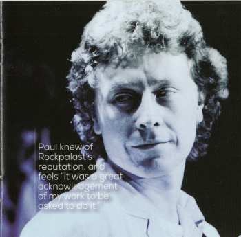 CD/DVD Paul Brady: Live At Rockpalast