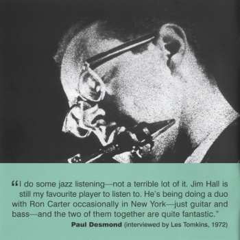 4CD/Zestaw pudełkowy Paul Desmond Jim Hall Quartet: Complete Recordings