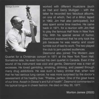 4CD/Zestaw pudełkowy Paul Desmond Jim Hall Quartet: Complete Recordings