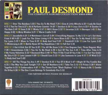 4CD/Zestaw pudełkowy Paul Desmond: The Complete Albums Collection 1953-1963