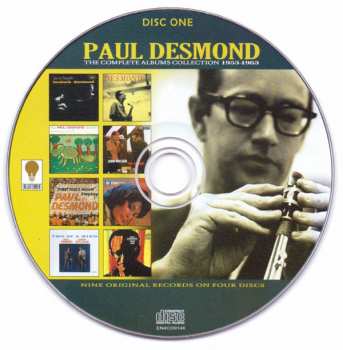 4CD/Zestaw pudełkowy Paul Desmond: The Complete Albums Collection 1953-1963