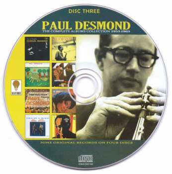4CD/Zestaw pudełkowy Paul Desmond: The Complete Albums Collection 1953-1963