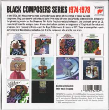10CD/Zestaw pudełkowy Various: Black Composers Series 1974-1978