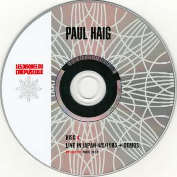 4CD/Zestaw pudełkowy Paul Haig: The Warp Of Pure Fun