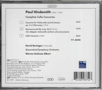 5CD/Zestaw pudełkowy Paul Hindemith: Complete Orchestral Works 2