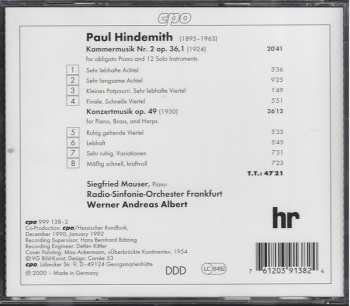 5CD/Zestaw pudełkowy Paul Hindemith: Complete Orchestral Works 2