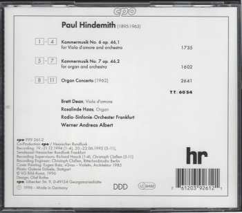 4CD/Zestaw pudełkowy Paul Hindemith: Complete Orchestral Works 3