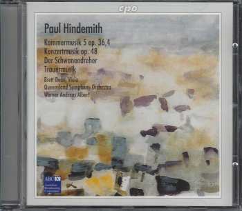 4CD/Zestaw pudełkowy Paul Hindemith: Complete Orchestral Works 3
