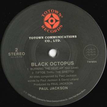 LP Paul Jackson: Black Octopus LTD