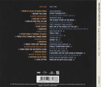 2CD Paul Kelly: Paul Kelly's Greatest Hits (Songs From The South 1985 - 2019) 
