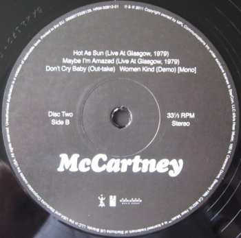 2LP Paul McCartney: McCartney