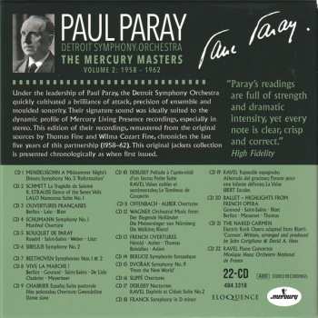 22CD/Zestaw pudełkowy Paul Paray: The Mercury Masters Volume 2: 1958-1962 LTD