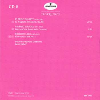22CD/Zestaw pudełkowy Paul Paray: The Mercury Masters Volume 2: 1958-1962 LTD