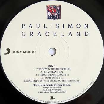 LP Paul Simon: Graceland