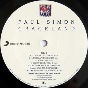 LP Paul Simon: Graceland