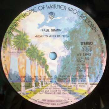 LP Paul Simon: Hearts And Bones