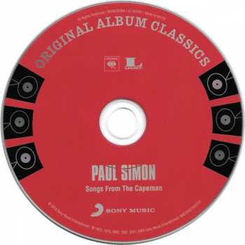 5CD/Zestaw pudełkowy Paul Simon: Original Album Classics