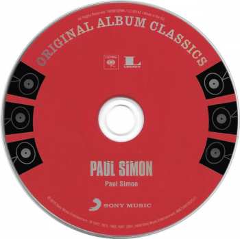 5CD/Zestaw pudełkowy Paul Simon: Original Album Classics