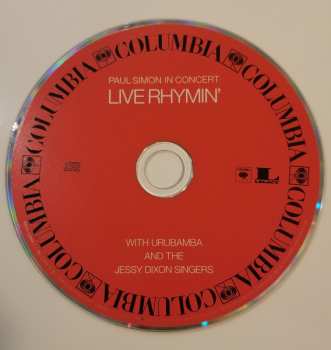CD Paul Simon: Live Rhymin'